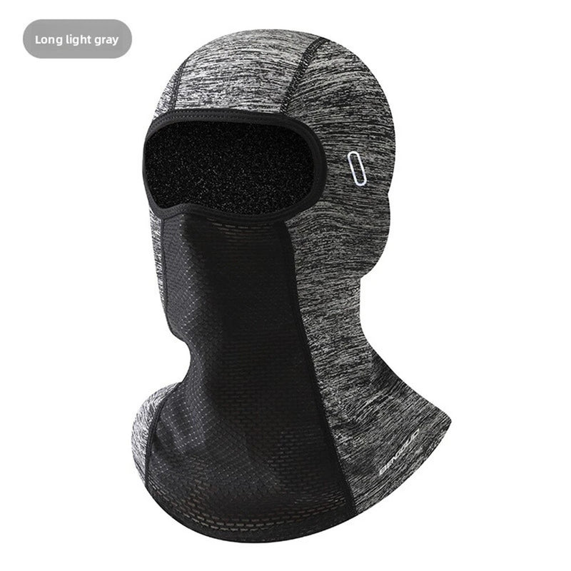 BENGGUO UPF50+ Ice Silk UV Protection Quick-drying Breathable Full Face Mask Spring Summer Comfy Sun Protection Neck Gaiter for Outdoor MTB Motorcycle Riding