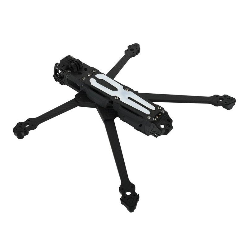 DeepSpace ROC7 322mm Wheelbase 7 Inch 6S Carbon Fiber Frame Kit Compatible with DJI O4 Pro RC FPV Racing Drones