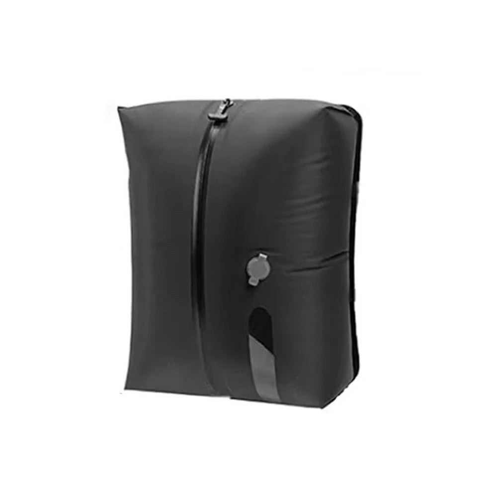 16L Vacuum Compression Storage Bag Flat Bottom with Window Travel Backpack 20-24Inch Suitcase Organizer Space-Saving Foldable Luggage Packing Clothing Storage