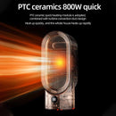 800W Winter Desktop Heater Quick Heating Electric Portable Fan Heater Warm Air Blower Mini Radiator Warmer Machine for Home and Office