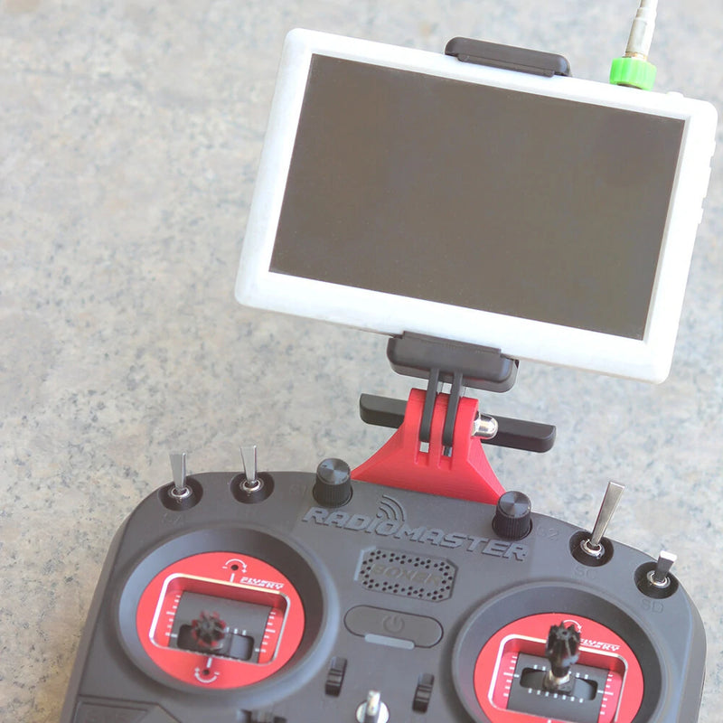 QY3D Transmitter Mobile Phone Holder Stand Bracket Mount for Radiomaster Boxer Radio Controller