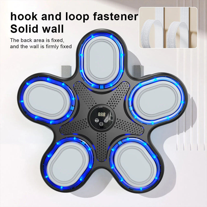 KALOAD Music Boxing Machine Bluetooth Smart Fitness Boxing Bag Wall-Mounted Exercise Equipment Boxing Trainer Sand Bag For Adults Kids