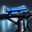 Xmund 20cm Aluminum Alloy Bicycle Handlebar Extender Mount Flashlight Holder