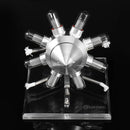 Eachine ET3 STEM Hot Air Four Cylinder Stirling Engine External Combustion Engine Model Is Suitable for Science Experiments