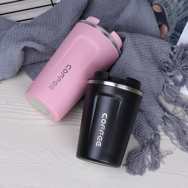 380ml Stainless Steel Thermos Flask Vacuum Insulated Water Bottle Thermos Flask for Insulated Reusable Tumbler Cup for Coffee, Tea, and Soda