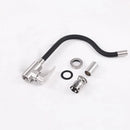 360 Rotatable 304 Stainless Steel Kitchen Silicone Tube Faucet Hot And Cold Brushed Universal Rotatable Vegetable Sink Faucet