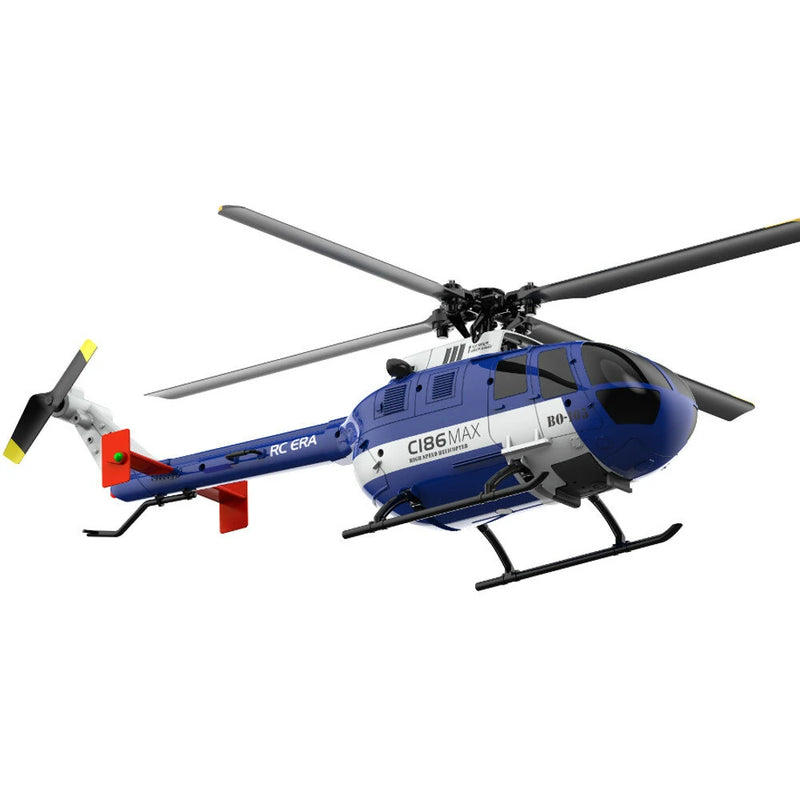 RC ERA C186MAX 2.4G 4CH 6-Axis Gyro Optical Flow Localization Altitude Hold Flybarless RC Helicopter RTF