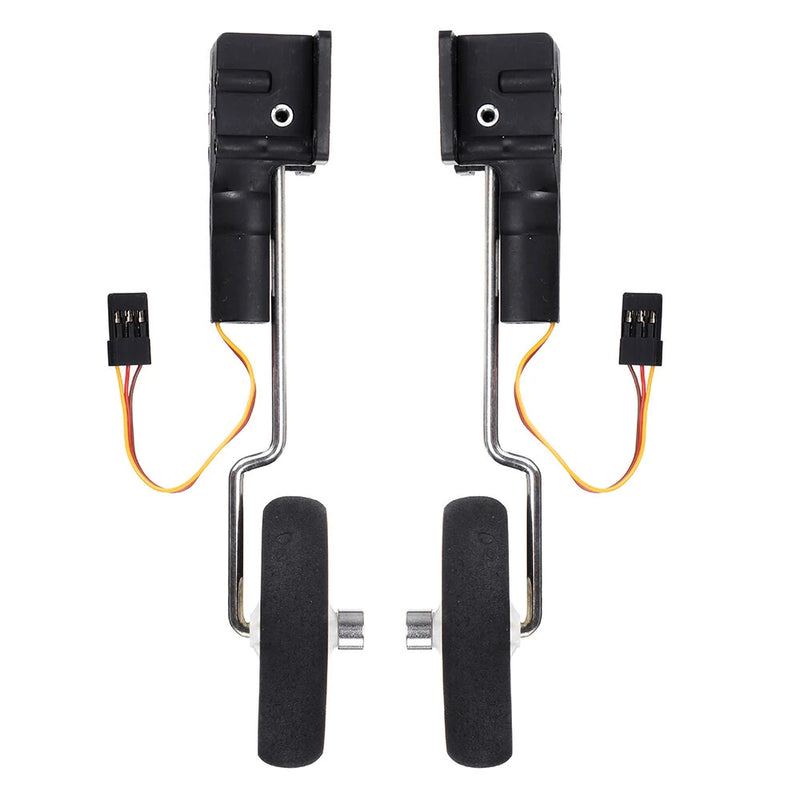 Metallic Worm-type Electronic Retractable Landing Gear for Small Real Electric Fixed-wing RC Aircraft Airplane