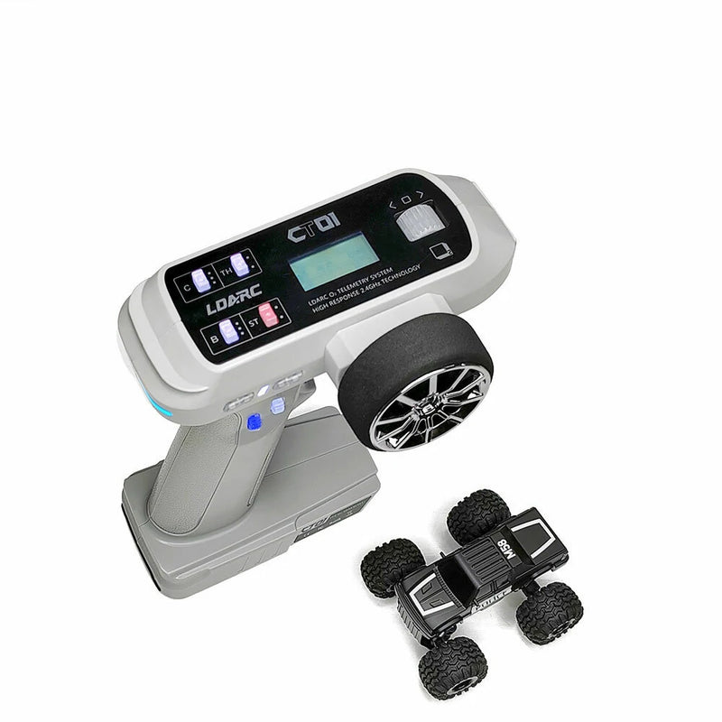 LDARC M58 RTR 1/58 2.4G RWD RC Car Monster Truck Rock Crawler Mini Climbing Off-Road Vehicles Models Remote Control Racing Toys