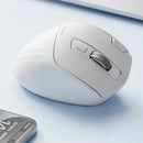 EWEADN C2 Dual Mode Vertical Gaming Mouse 800-4000DPI RGB Light Ergonomics Design Wireless bluetooth Mice for PC Laptop Computer