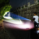 Double-sided COB 90-degree Folding Work Light Strong Magnet with Hook Maintenance Light Outdoor COB Flashlight Torch