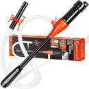 Portable Electric Oil Pump Battery-Operated Liquid Transfer Siphon 2.4 Gallons Per Minute for Gas Diesel Kerosene Water Efficient Flow Control