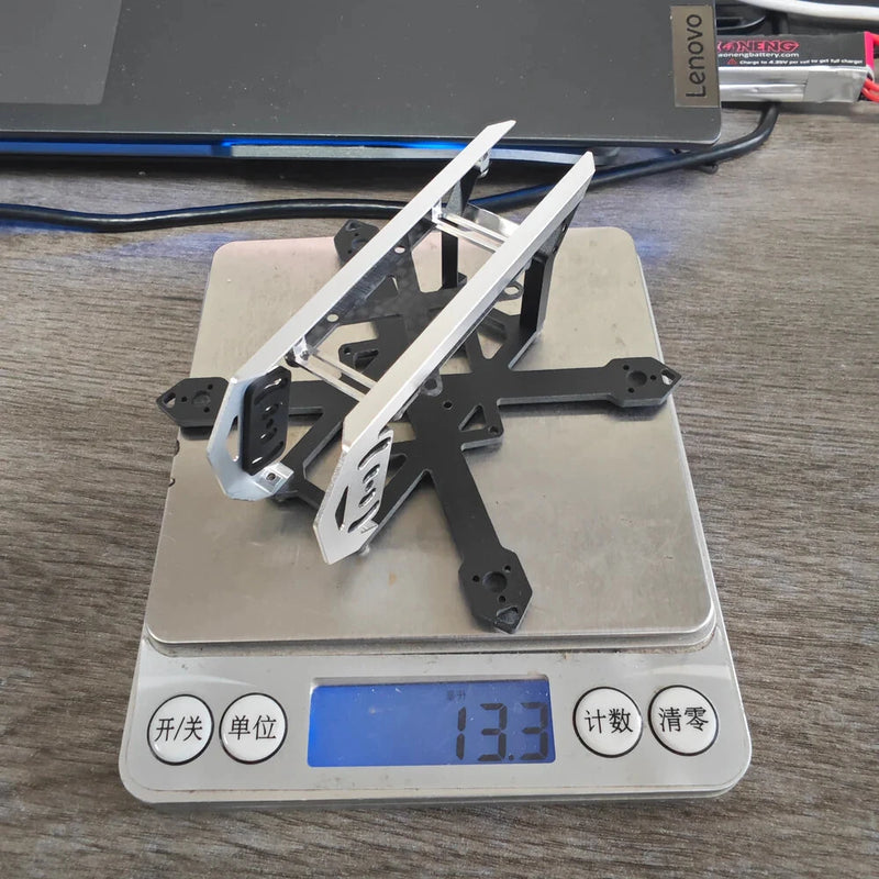 WalleFPV Eagle2 91mm Wheelbase Frame Kit Carbon Fiber with 2.4G / 915MHz Antenna for DJI O4 Pro RC FPV Racing Drone