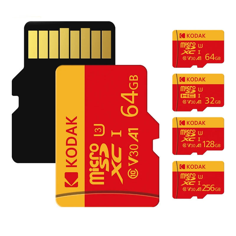 TF Memory Card MicroSD Card Class10 64GB 128GB 256GB U3 4K High Speed Flash Memory Flash Cards for Phone Driving Recorder Camera