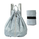 IPRee Simple and Large-Capacity Folding Backpack Portable and Thickened Lightweight Waterproof Sports Folding Bag for Outdoor Travel