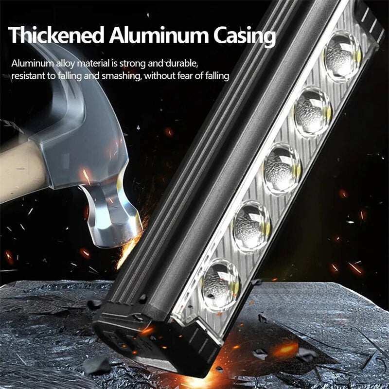 BIKIGHT 2800Lm Super Brightness Bike Headlight 6600mAh Battery Anti-glare Design Waterproof 5 Light Modes Type-C Fast Charge Aluminum Alloy Bicycle Front Light