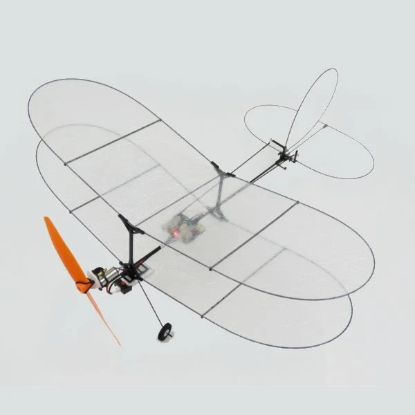 TY Model Black Flyer V2 Carbon Fiber Film RC Airplane With Power System