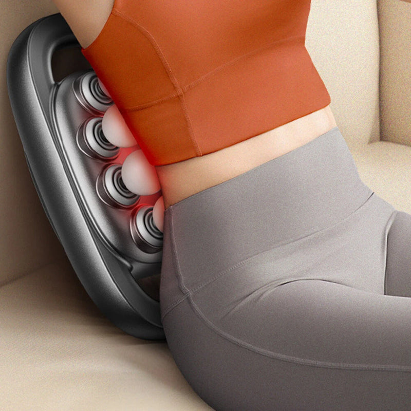 KONKA 10-Head Deep Tissue Massage Gun Professional Fascia Gun With 99 Speeds 32KG Strong Force LED Display Quiet Motor & Red Light Therapy