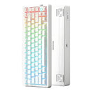 MCHOSE G75 V2 Tri-mode Customized Mechanical Keyboard with Volume Control Knob 81 keys Hot-swappable Gasket Structure RGB Light 10000mAh E-sports Gaming Keyboards for PC Laptop Computer