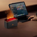 Tevorex Usb Desktop 7 Colors Silent Atmosphere Flame Air Essential Oil Aromatherapy Machine Air Humidifier Diffuser