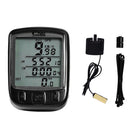 Waterproof LCD Display Cycling Bike Bicycle Computer Odometer Speedometer with Green Backlight bicycle computer bike