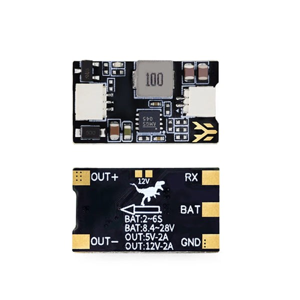 HGLRC 5-12V BEC Step-down Module 12.1mm*21mm for RC Drones FPV Racing