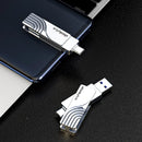 Lenovo Thinkplus TPCU301 Type-C3.1 & USB3.0 Flash Drive 256GB/128GB/64GB 100MB/s High Speed Pendrive Memory Stick Storage U Disk