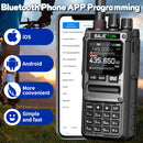 BAJETON BJ-7800 10W Walkie Talkie Long Range SW MW LW AM SSB CB Receive Wireless bluetooth Programming NOAA Two Way Radio