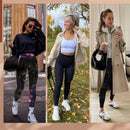 Sportswear Gym Warm Thermals Fleece Leggings for Women Winter High Waist Yoga Pant Fitness Sport Warm Pants Fitness Sport Running Cycling Workout Clothes