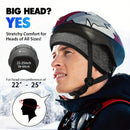 Wolfilist 1-Pack Unisex Breathable Thermal Cycling Skull Cap Winter Windproof Fleece Lined Full Coverage Headscarf Hat for Running Skiing Motorcycle Riding