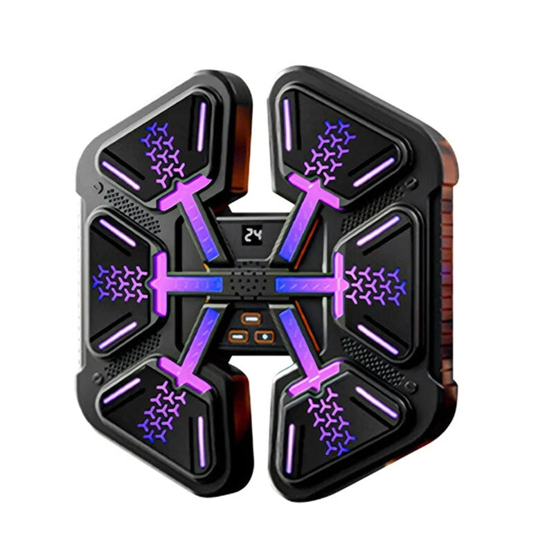 KALOAD Smart Music Bluetooth Boxing Machine Adult Children Sports Fitness Boxing Trainer Home Exercise Response Training Boxing Wall Target with Glovers