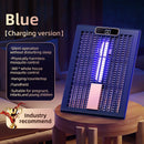 Portable 180 Folding Design Mosquito Lamp with Real-Time Mosquito Count Ideal New Attracting Light Wave USB Charging Safe Insulating Material and for Home Commercial Outdoor Use