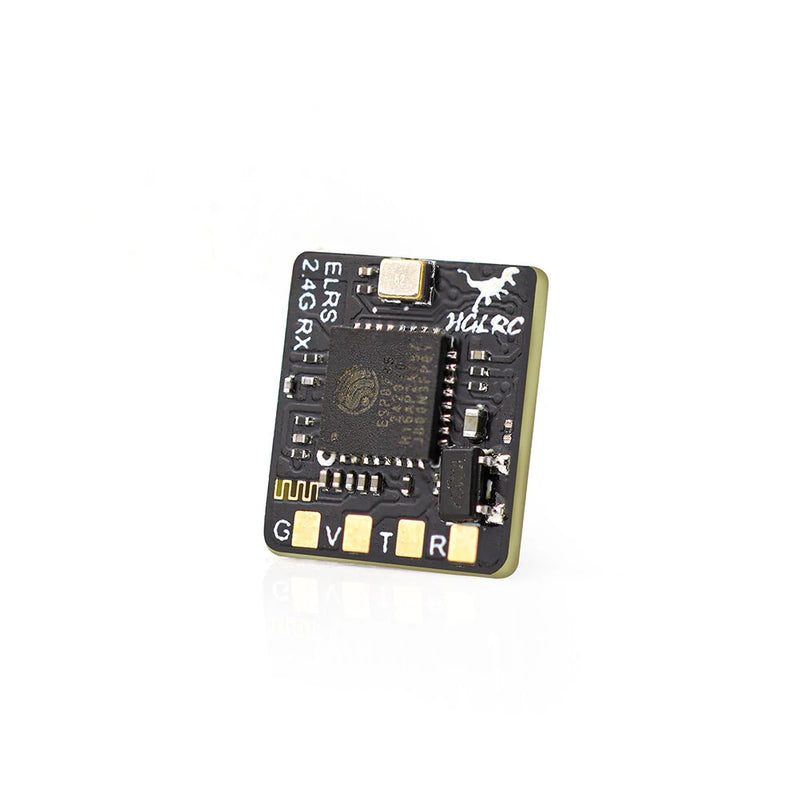 HGLRC ELRS 2.4GHz RX T-Style Compact Size High Refresh Rate Mini Receiver for FPV RC Drone Airplane