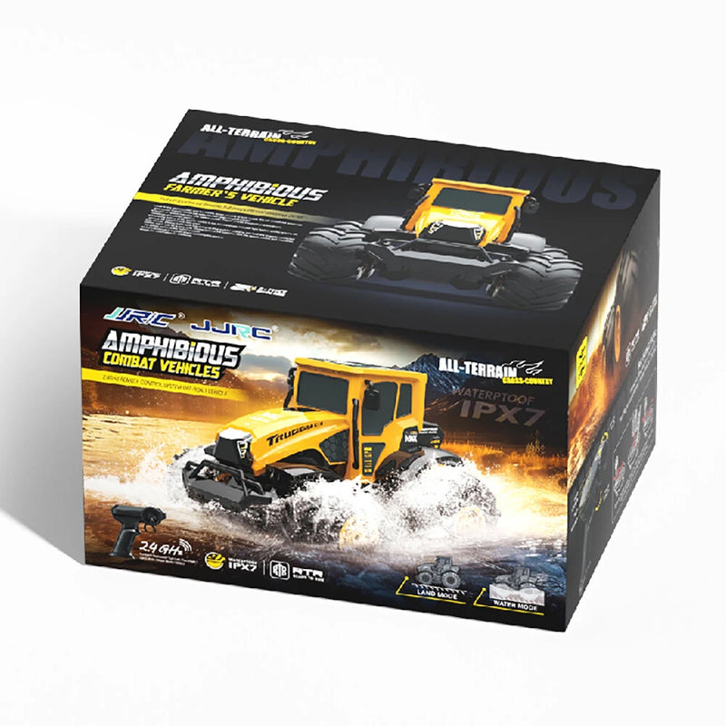 JJRC C8829 1/14 4WD Amphibious Stunt Farmer's RC Car Full-Scale Off-Road Climbing Children Toy