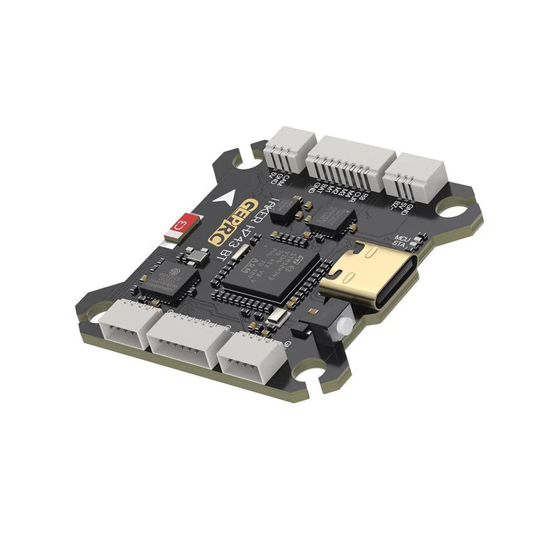30.530.5mm GEPRC TAKER H743 BT Dual Gyro 3-6S Flight Controller with 5V 12V BEC Output for RC FPV Racing Drone