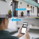 Wireless HD 3MP+3MP Binocular Camera ICSEE APP PTZ Monitoring Outdoor Home WIFI Camera