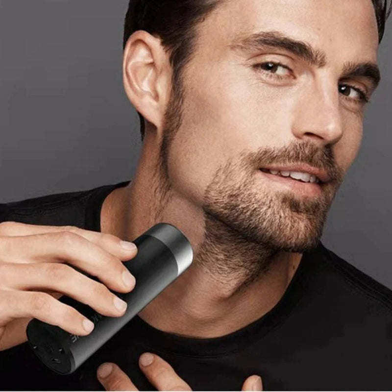 Portable Mini Electric Shaver USB Rechargeable Men's Hair Trimmer Beard Razor Men Shaver Face Body Shaver IPX5 Waterproof