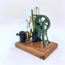 OKMO R01 1/12 Stirling Hot Air Pump Engine Model Water-cooled External Combustion Engine Copper Castings Physics Science Experiment for Children
