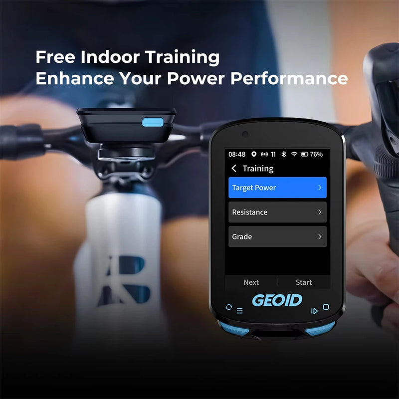 GEOID CC600 Smart Bicycle Computer Wireless With Bluetooth ANT+ Cycling Speedometer IPX7 Waterproof Bike Odometer Stopwatch Bike Accessories For MTB Road Cycle City Bike
