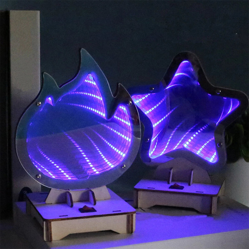 Children's DIY Science Technology Project Time Tunnel Model Educational Toys Optical Extensione Experiments