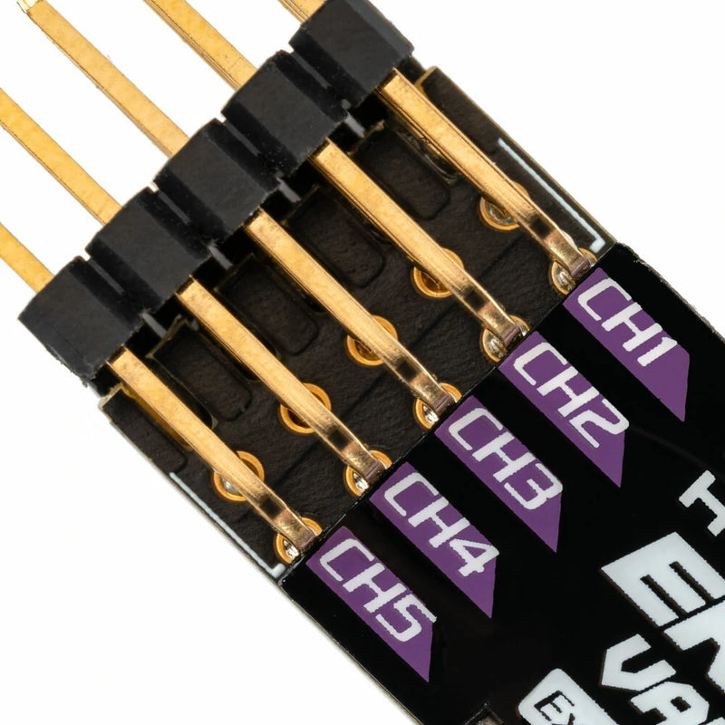 Radiomaster ER6-G/ER6-GV 2.4GHz 6CH ExpressLRS ELRS RX 50mW PWM Receiver Support Voltage Telemetry for FPV RC Drone Airplane Glider