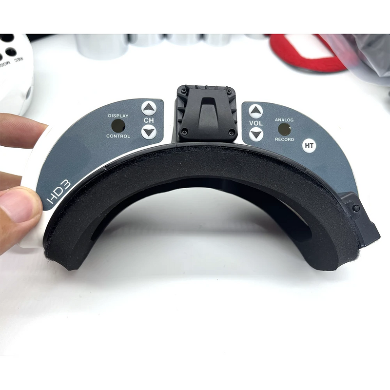 2PCS URUAV Upgraded Universal Soft Thin Sponge Pad Spare Part for HD3 HDO HDO2 Attitude V6 FatShark FPV Goggle