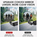 WEST BIKING Round Bicycle Rearview Mirror 360Rotatable Convex Safety Cycling Motorcycle MTB Bike Rearview Mirror