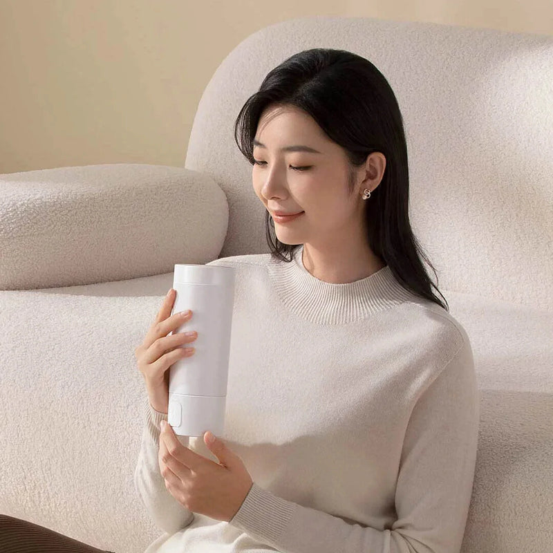 Xiaomi Mijia Portable Electric Heating Cup 2 350mL Temperature LED Thermos 316 Stainless Steel Boiling Cup Kettle For Travel Coffee