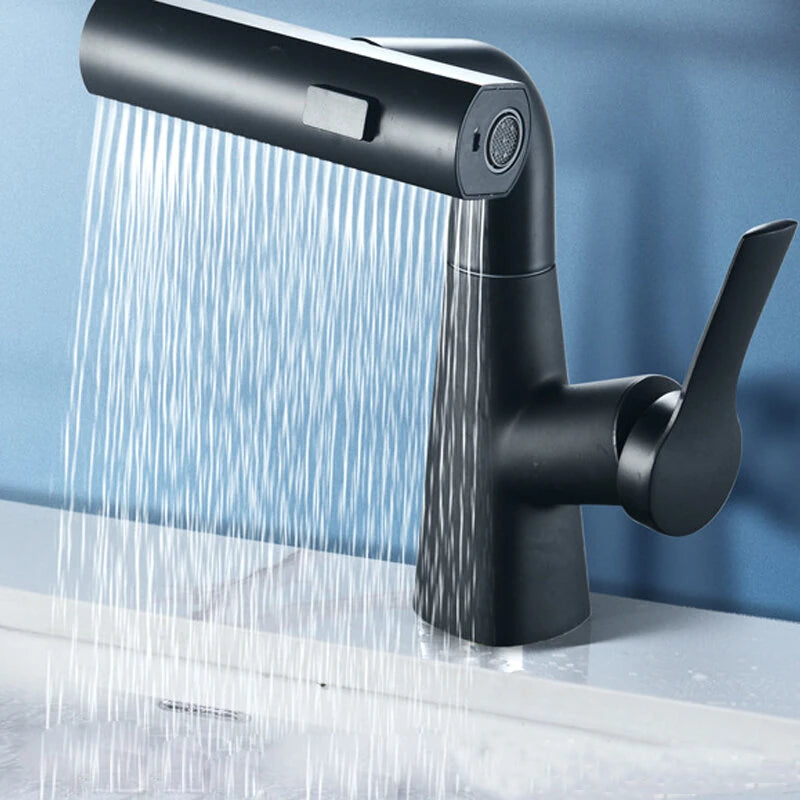 Pull Out Basin Faucet 360 Rotatable 304 Stainless Steel Kitchen Sink Mixer Tap with Pull Out Sprayer Hot And Cold Dual Control