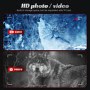 IPRee 1080P HD Night Vision Monoculars With 2.0-inch Display Screen, 2000mAh Rechargeable Battery All Dark Digital 7 Levels Infrared Featuring an 800M IR Range, Ideal for Camping Wildlife Observation Travel And Outdoor Activities