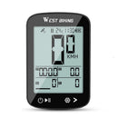 WEST BIKING Smart GPS Bike Computer, 5-Star Galileo Speedometer Wireless Odometer with Bluetooth Phone Sync, IPX7 Waterproof Auto Backlight Bicycle Tracker for Road, MTB, E-Bike