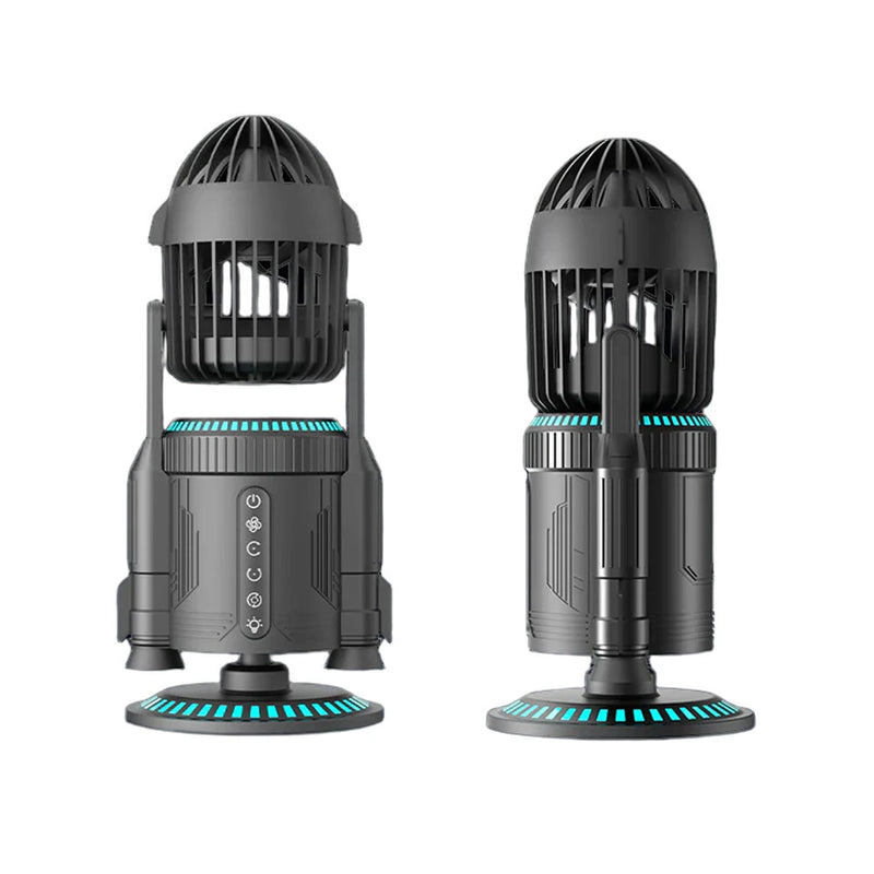 NIKOLATOY Creative Rocket Desktop Fan Ornaments Decorations Collection Science Discovery Toys