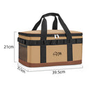 IPRee Camping Storage Bag Tableware Storage Bag Camping Cooking Utensil Organizer Cookware Utensils Kit Bag for Camping Picnic Bag