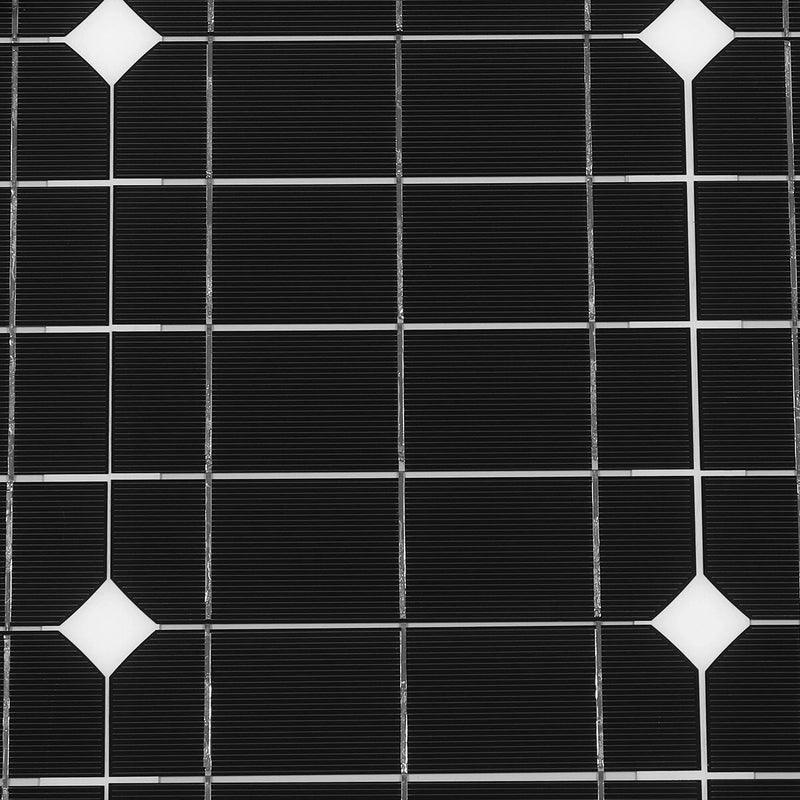 120W 18V Monocrystalline Highly Flexible Solar Panel Tile Mono Panel Waterproof